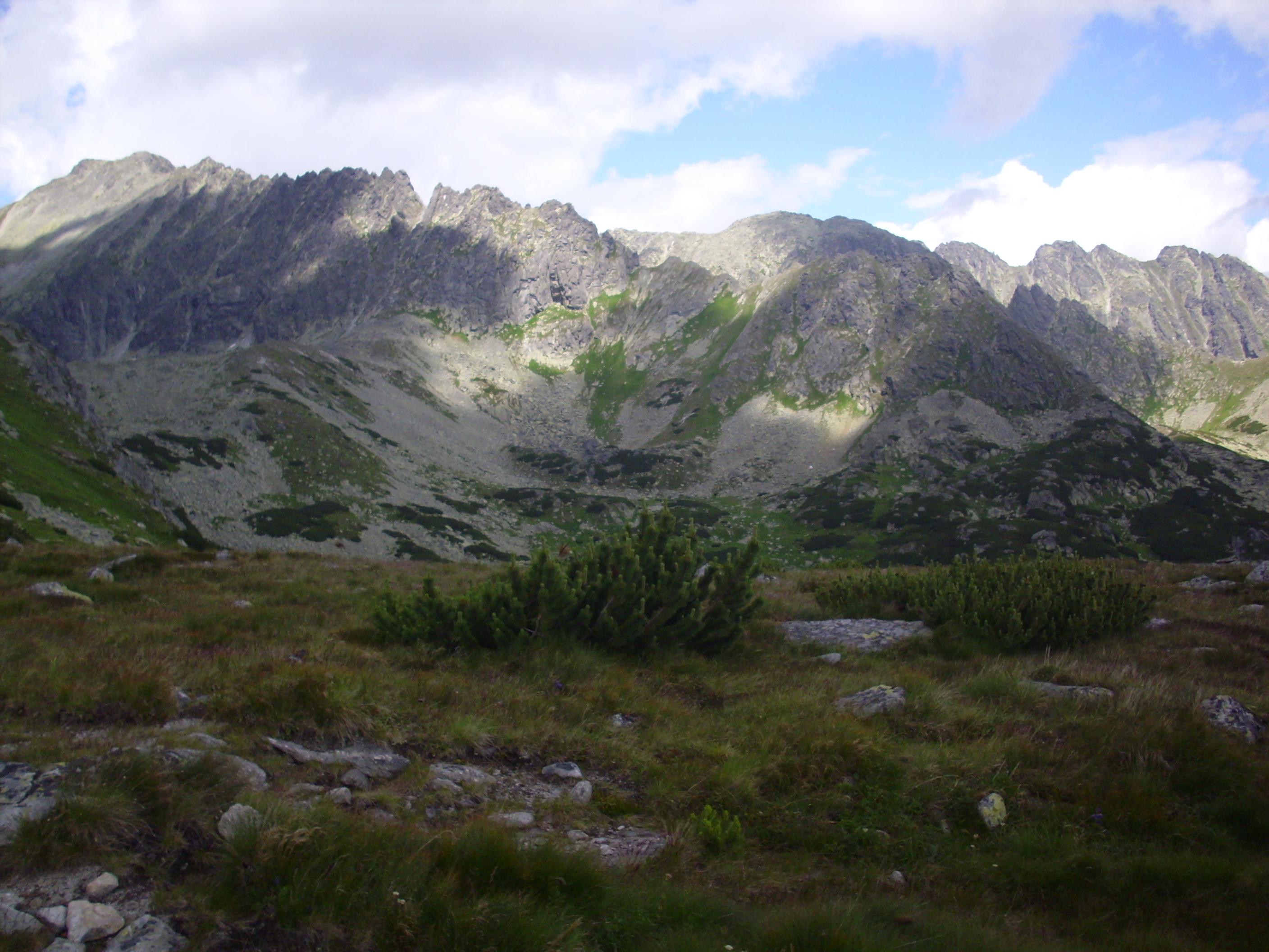 Kulisa cesty z Kriváně na Štrbské pleso